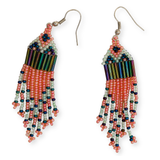 Earrings Mix Beads-Long Tassle-Various Designs