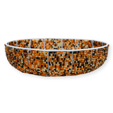 Beaded Wire Bowl-Round-Large