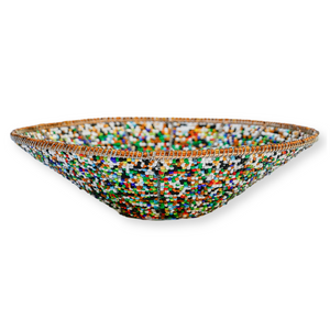 Beaded Wire Bowl-Fruit-XL