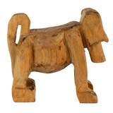 Wooden Baboon Doorstop