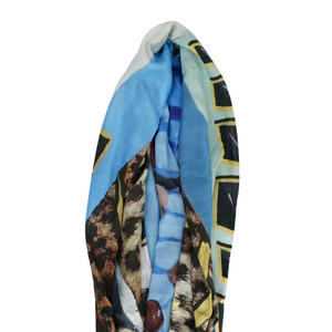 Cotton/Silk Scarf-Various Designs
