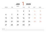 Calendar-Impressions 2025-Various Designs