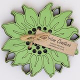 Coasters: Flower Collection Set4-Various Designs
