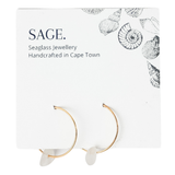 Hoop Earrings-Short-Gold-Various Colours-OL