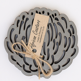 Coasters: Flower Collection Set4-Various Designs
