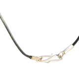 Sundisc Necklace Silver with 22CT Gold