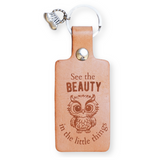 Keyring-Leather-Variety of engraved Names