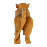 Wooden Baboon Doorstop