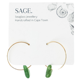 Hoop Earrings-Short-Gold-Various Colours-OL