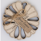 Coasters: Flower Collection Set4-Various Designs