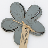 Coasters: Flower Collection Set4-Various Designs