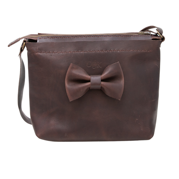 Square Bow Satchel-Various Colours