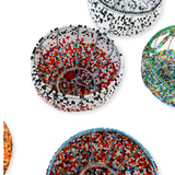 Beaded Wire Bowl-Round-Small-Subtle Colour Variations