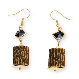 Earrings-Goldi Logs
