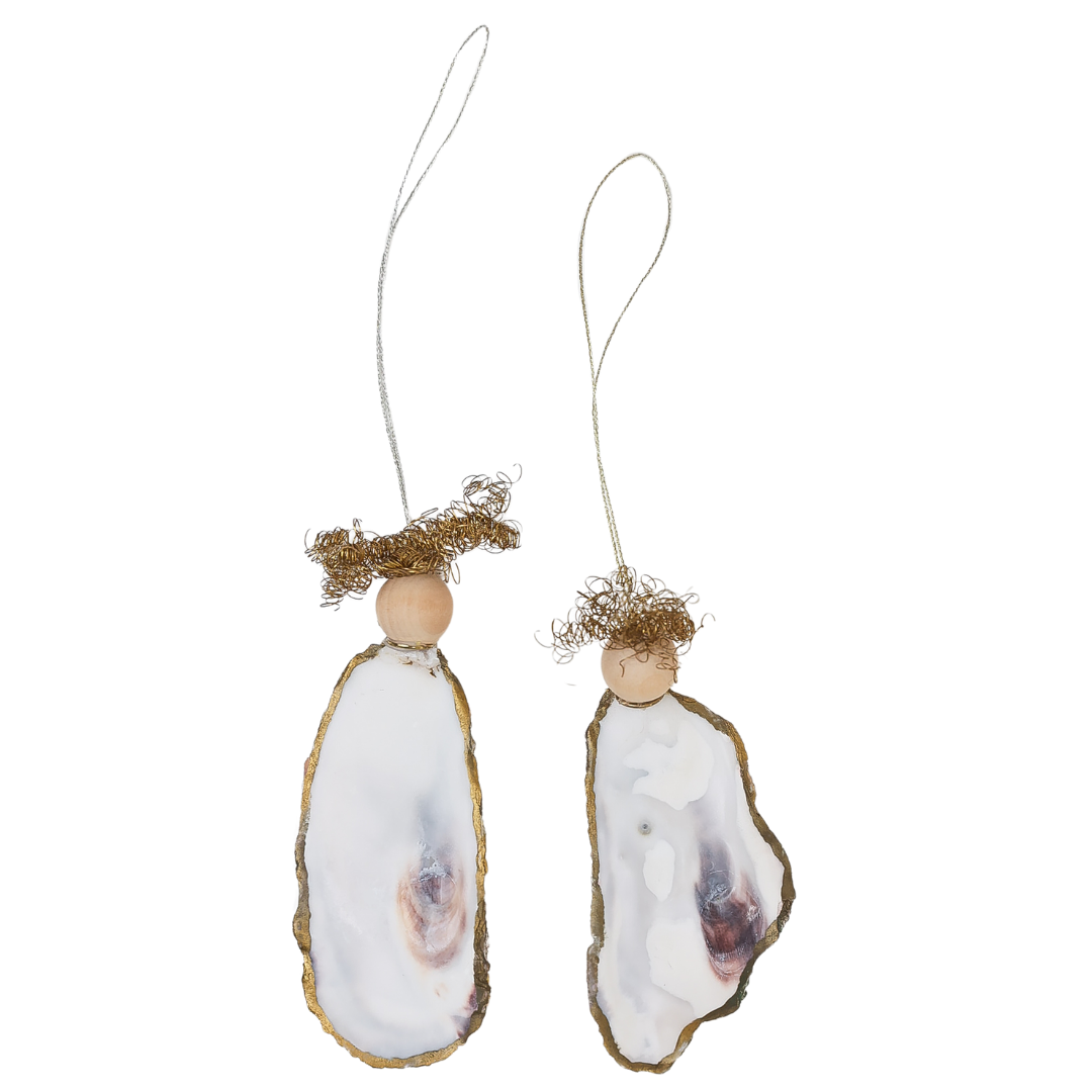 Oyster Shell-Christmas Angels-Set2 – THE COLLECTIVE - HOUT BAY