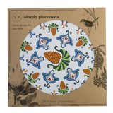 Placemats-Paper Disposable-Various Designs