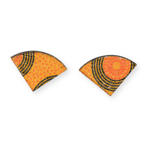 Stud Earrings-Pie