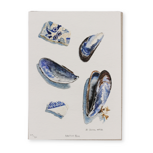 Nautical Blue-13X18cm-Limited Edition Print