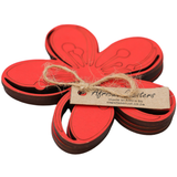 Coasters: Flower Collection Set4-Various Designs