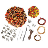 Wooden Bead Kit-Various Designs