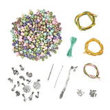 Wooden Bead Kit-Various Designs